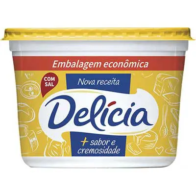 MARGARINA DELÍCIA C/ SAL 1KG