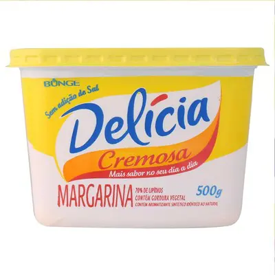 MARGARINA DELÍCIA C/ SAL 500G