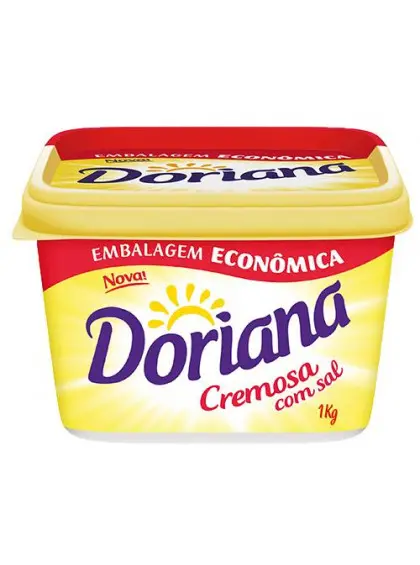 MARGARINA DORIANA COM SAL 1KG