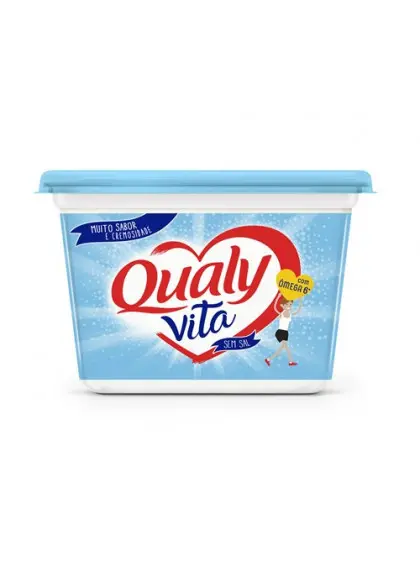 CREME VEGETAL QUALY VITA SEM SAL 500 GRAMAS