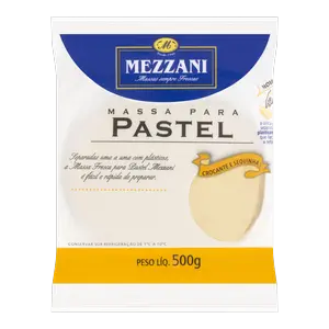 MASSA PARA PASTEL MEZZANI CUMBUCA 500G