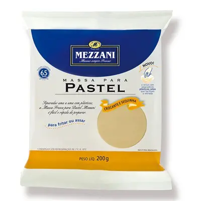 MASSA PARA PASTEL MEZZANI CUMBUCA REDONDA 200G