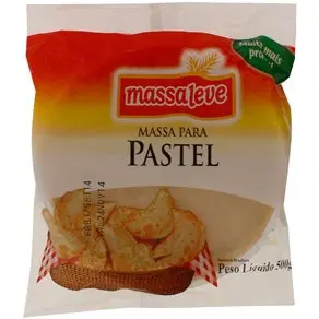 MASSA PARA PASTEL MASSALEVE DISCÃO 500 G