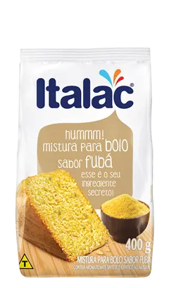 MISTURA PARA BOLO ITALAC FUBÁ 400 G