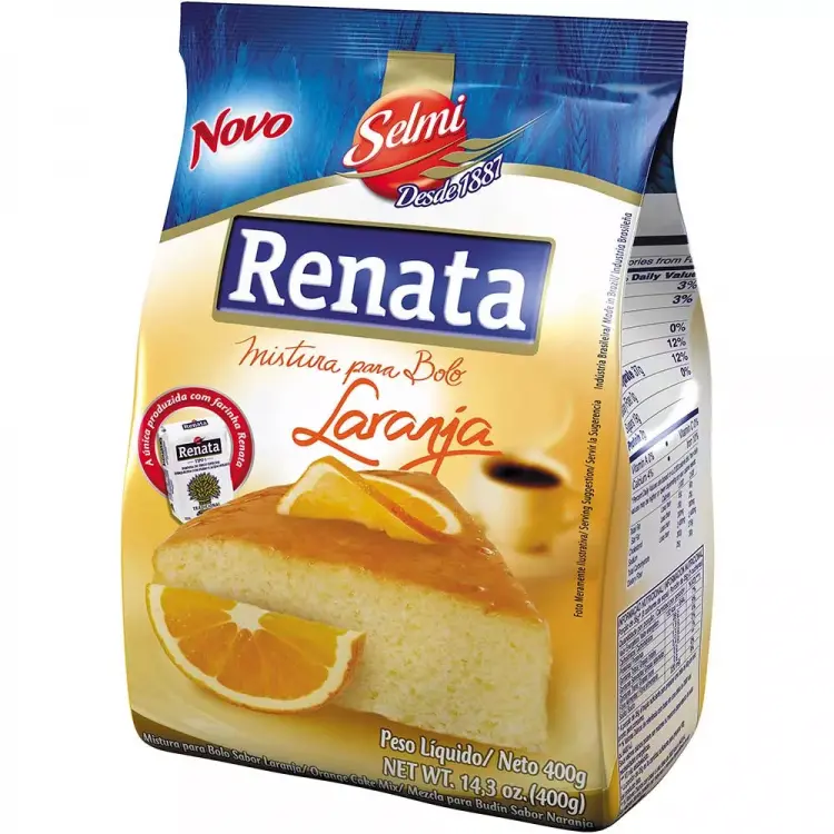 MISTURA PARA BOLO RENATA LARANJA 400G