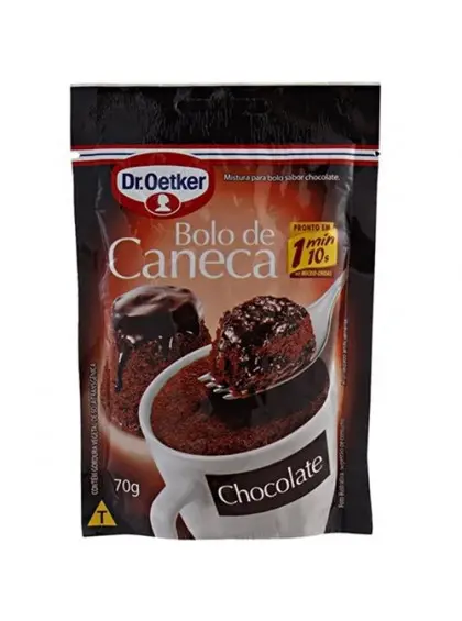 MISTURA PARA BOLO CANECA DR. OETKER CHOCOLATE 70 G