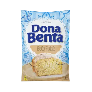 MISTURA PARA BOLO DONA BENTA FUBÁ 450G