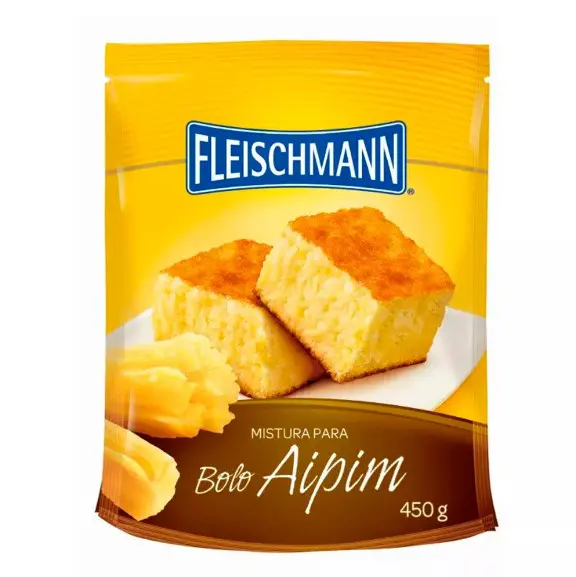 MISTURA PARA BOLO FLEISCHMANN AIPIM 450G