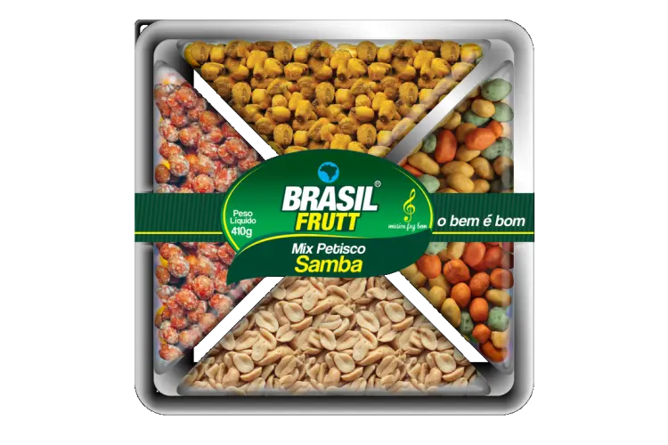 MIX PETISCO BRASIL FRUTT SAMBA 410