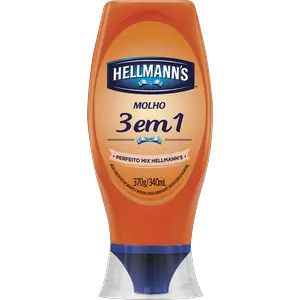 MOLHO 3 EM 1 HELLMANNS SQZ 370 GRAMAS