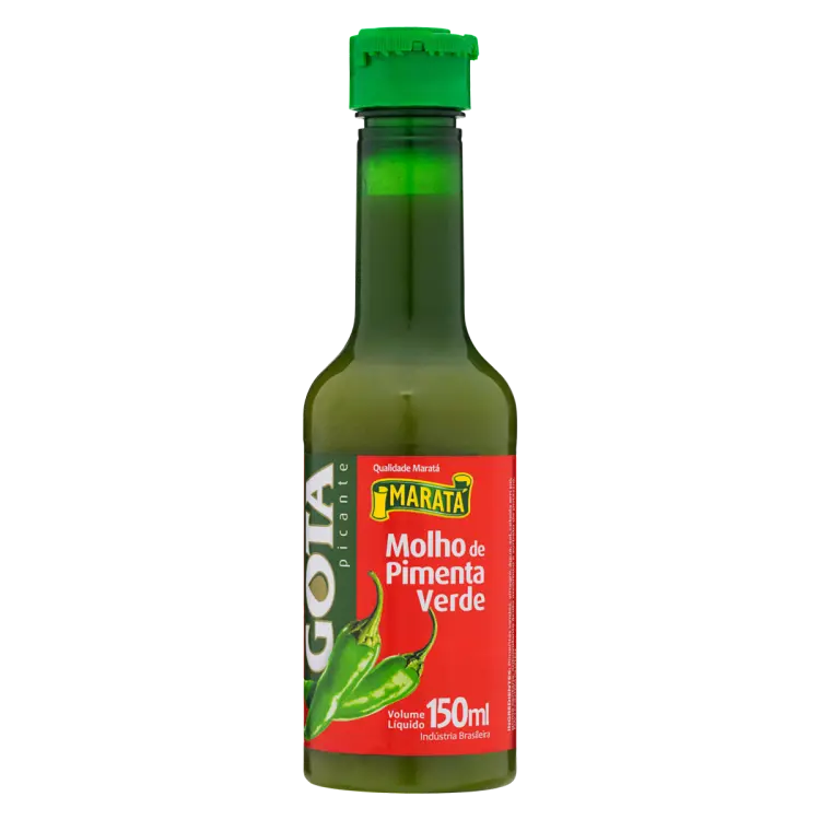 MOLHO DE PIMENTA VERDE GOTA MARATÁ 150 ML