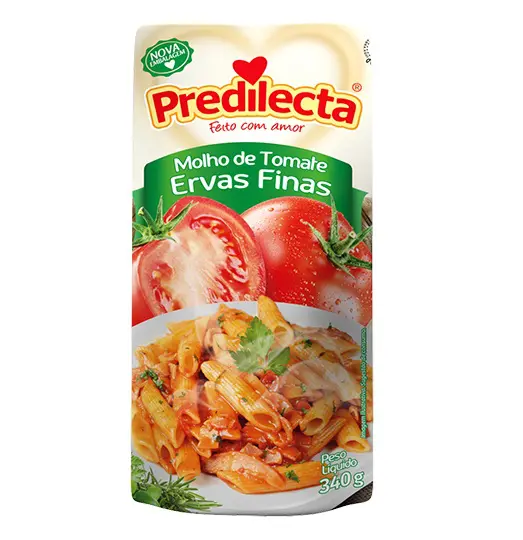 MOLHO DE TOMATE PREDILECTA ERVAS FINAS 340G