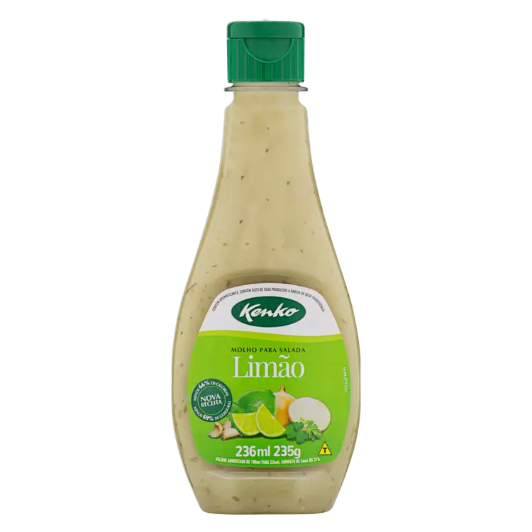 MOLHO PARA SALADA KENKO LIMÃO 236 ML