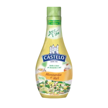 MOLHO PARA SALADA CASTELO MOSTARDA 236 ML