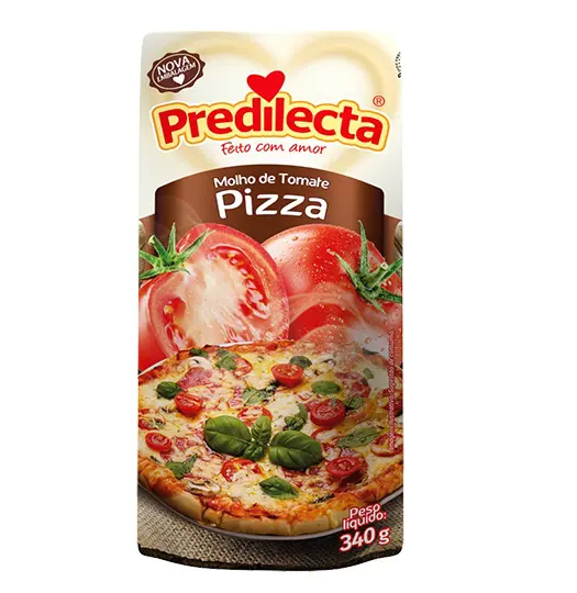 MOLHO DE TOMATE PREDILECTA PIZZA 340G