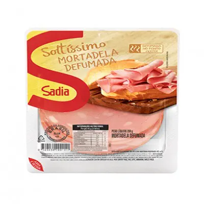 MORTADELA SADIA DEFUMADA 200G