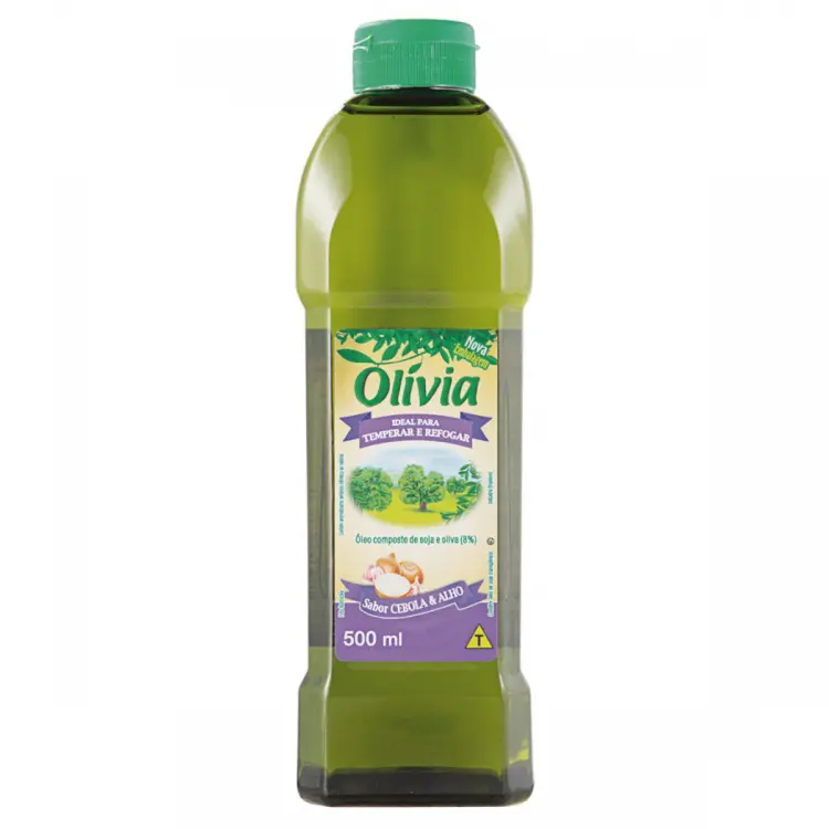 ÓLEO COMPOSTO OLIVIA CEBOLA & ALHO 500 ML