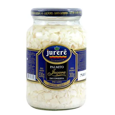 PALMITO JURERE PICADO JUCARA 300 GR