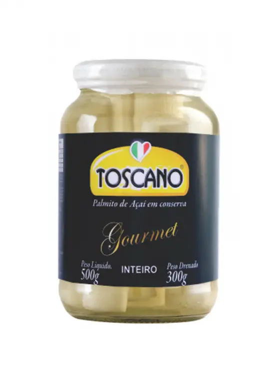 PALMITO TOSCANO INTEIRO CONSERVA 300G