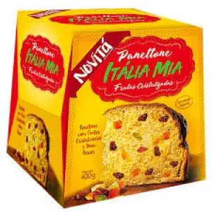 PANETONE FRUTAS ITALIA MIA 400 GRAMAS