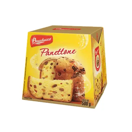 PANETONE FRUTAS BAUDUCCO 500 GRAMAS