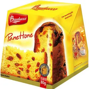 PANETONE FRUTAS BAUDUCCO MINI 80 GRAMAS