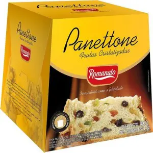 PANETTONE ROMANATO FRUTAS CRISTALIZADAS 400 G