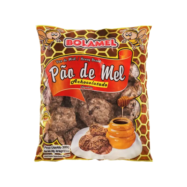 PÃO DE MEL BOLAMEL ACHOCOLATADO 300GR