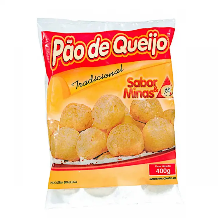 PÃO DE QUEIJO SABOR MINAS TRADICIONAL 400 G