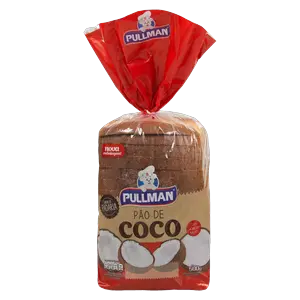 PÃO DE COCO PULLMAN 500 GRAMAS