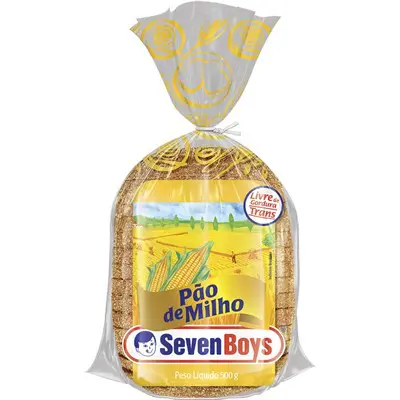 PÃO DE MILHO SEVENBOYS 500G