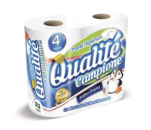 PAPEL QUALITE NEUTRO 4 ROLOS