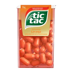 PASTILHA TIC TAC LARANJA 16G