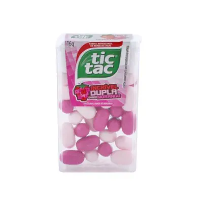 PASTILHA TIC TAC INCRÍVEL DUPLA 16G