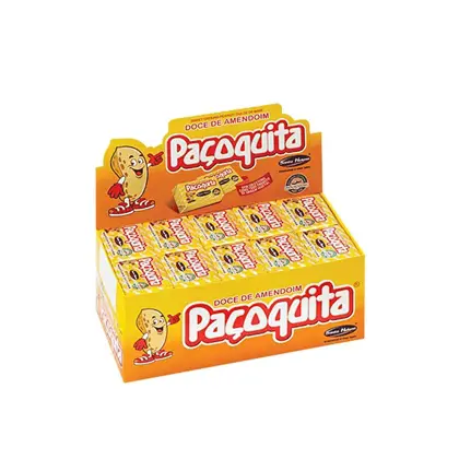 PAÇOCA PAÇOQUITA QUADRADA 50X20G