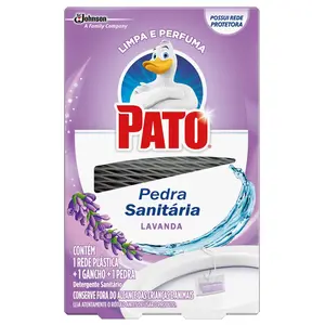 PEDRA SANITÁRIA PATO LAVANDA 25 GRAMAS