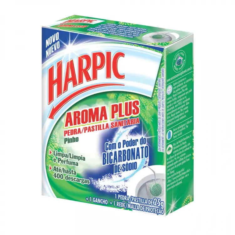 PEDRA SANITÁRIA HARPIC COM BICARBONATO 25 G