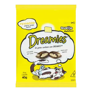 PETISCO DREAMIES QUEIJO 40 GRAMAS