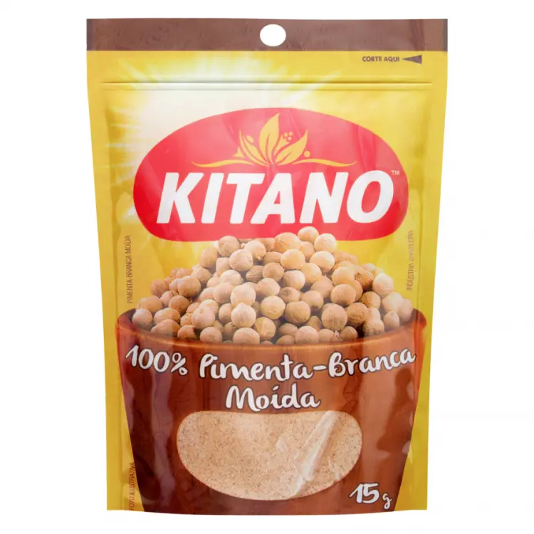 PIMENTA DO REINO BRANCA KITANO MOÍDA 15 G