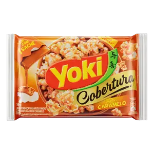 PIPOCA DE MICROONDAS YOKI CARAMELO 160G