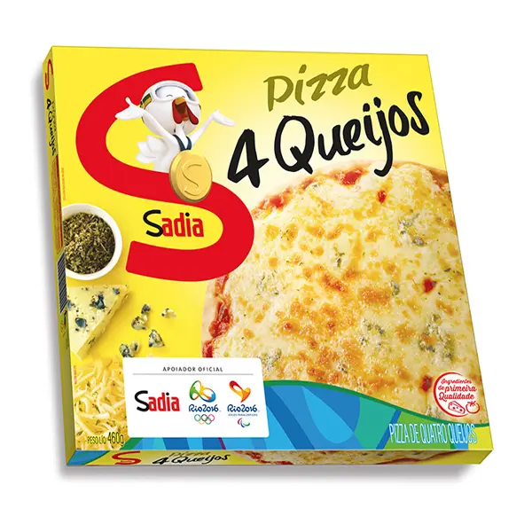 PIZZA SADIA 4 QUEIJOS 460 G