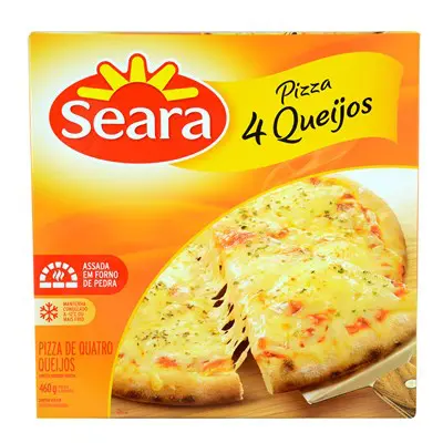 PIZZA SEARA 4 QUEIJOS 460 GR