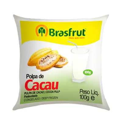 POLPA BRASFRUT CACAU 100 GRAMAS