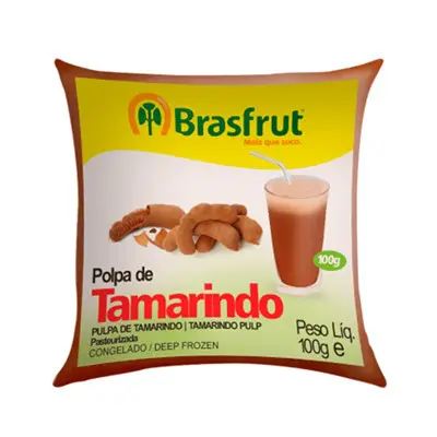 POLPA BRASFRUT TAMARINDO TAMARINDO 100 GRAMAS