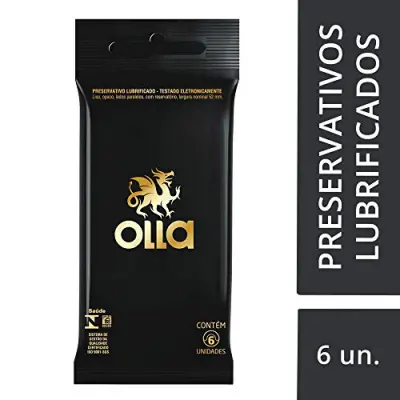 PRESERVATIVO OLLA LUBRIFICADO 6 UNIDADES