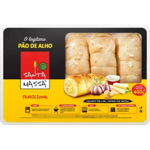 PÃO DE ALHO SANTA MASSA 400G