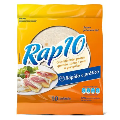 PÃO PULLMAN RAP 10 330G