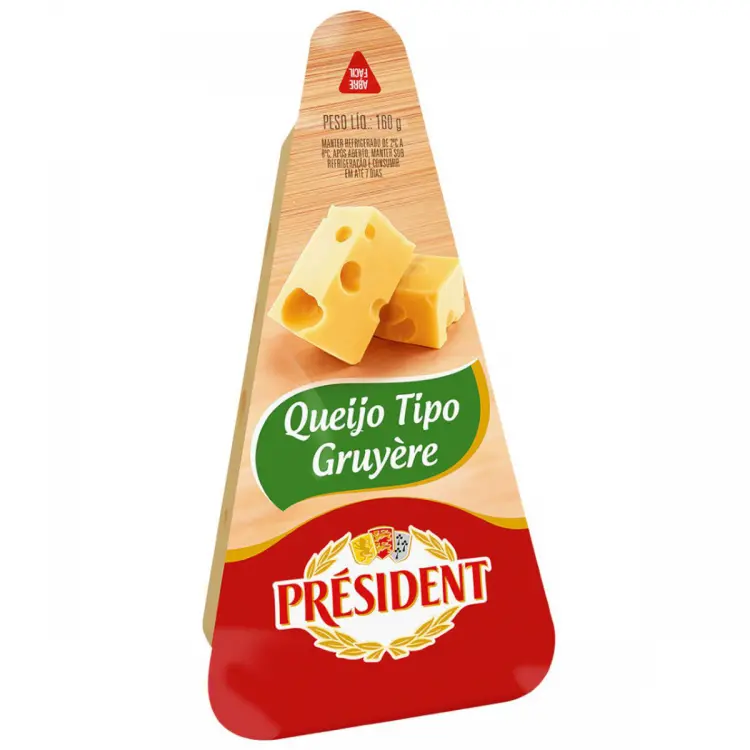 QUEIJO GRUYERE PRESIDENT 160 G