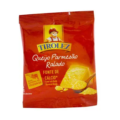 QUEIJO RALADO TIROLEZ 50 GR