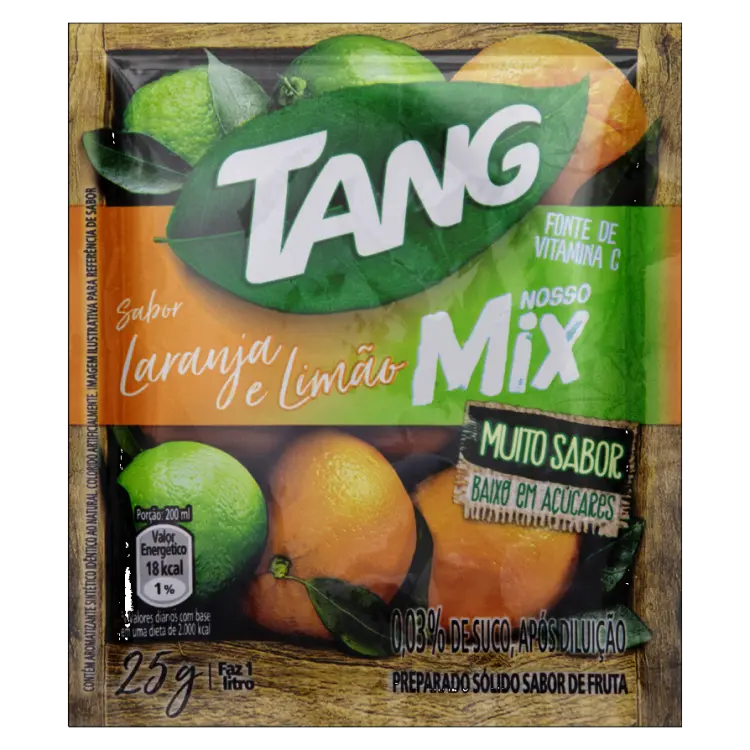 REFRESCO TANG MIX LARANJA E LIMÃO 25G